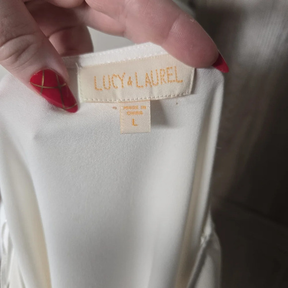 Rose flower women blouse shirt - Picture 9 of 9